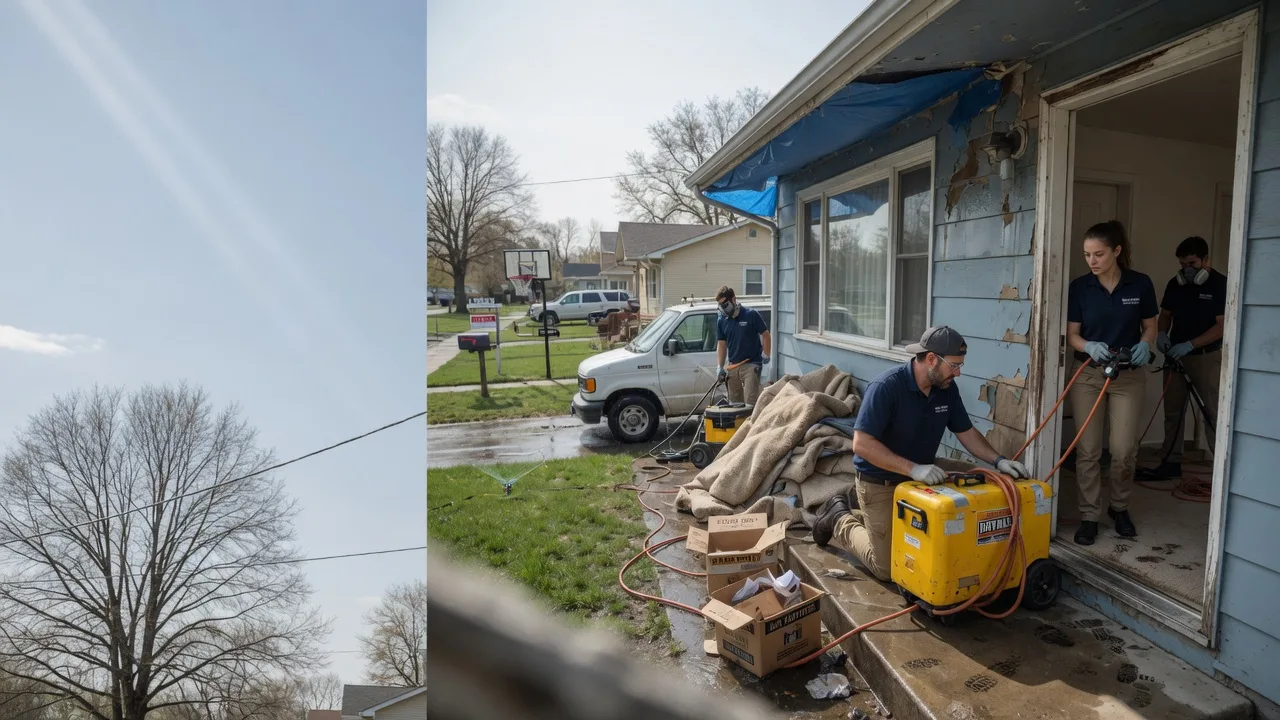 Basement Flood Cleanup in Brooten, MN near me